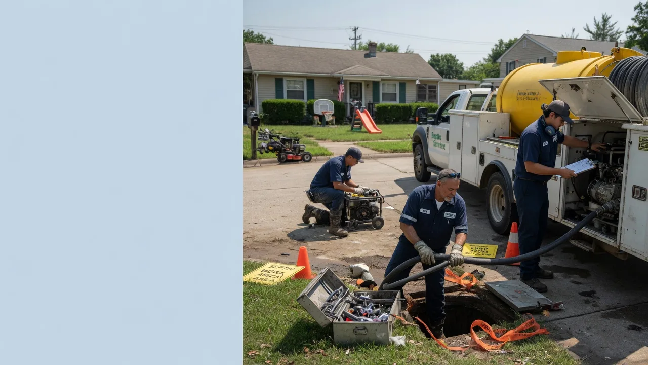 Septic Tank Pumping in Burlingame, CA near me